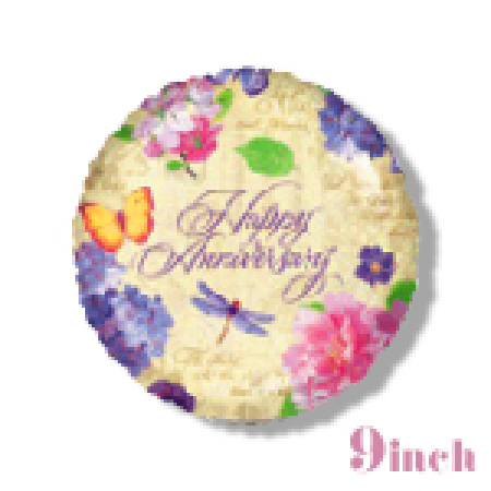 Happy Anniversary 9 Inch