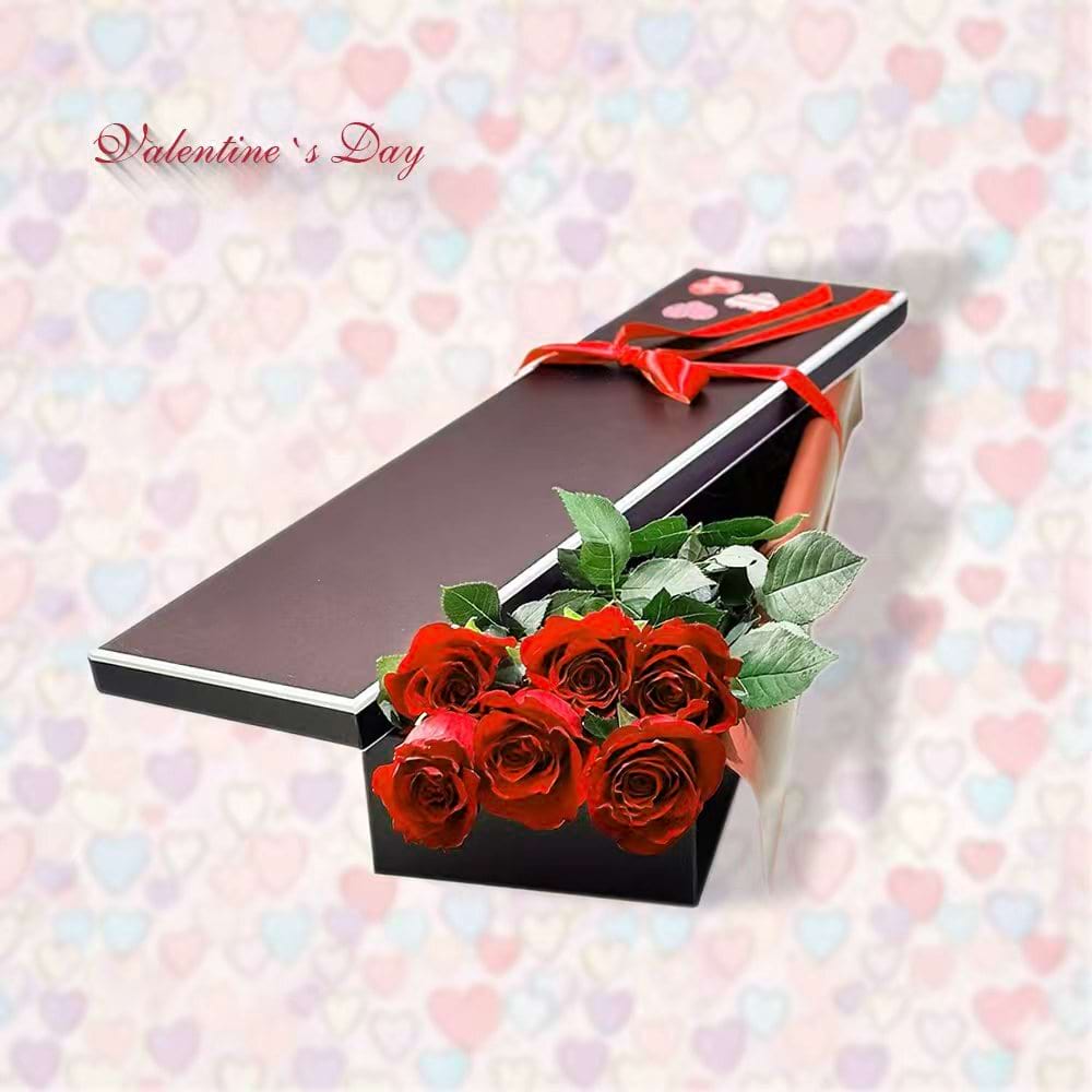 V002 -- 6 Roses